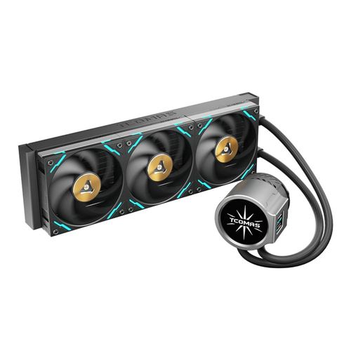 TCOMAS LX800PRO 360mm All in One Liquid CPU Cooling Kit - Black — vista 1