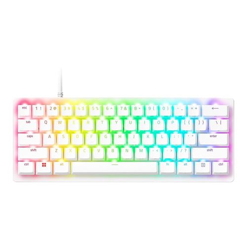 Razer Huntsman V3 Pro Mini 60% Gaming Keyboard - White — vista 1