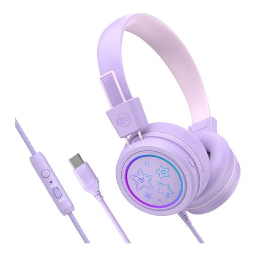 MEE Audio KidJamz Safe Listening Headphones - Lavender/Periwinkle — vista 1