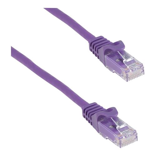 PPA 3 Ft. Cat 6 Molded Snagless Ethernet Cable - Purple — vista 1