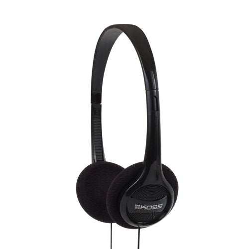 Koss KPH7k Lightweight Wired Headphones - Black — vista 1