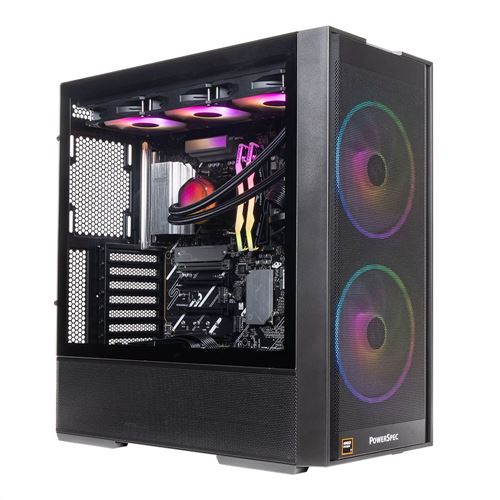 PowerSpec B947 Desktop Computer
 AMD Ryzen 7 9800X3D 4.7GHz Processor;  64GB DDR5-6000 RAM — vista 1