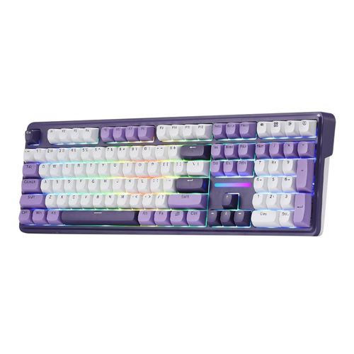 Redragon Antonium Pro MCK745 Wireless Mechanical Gaming Keyboard - Purple — vista 1