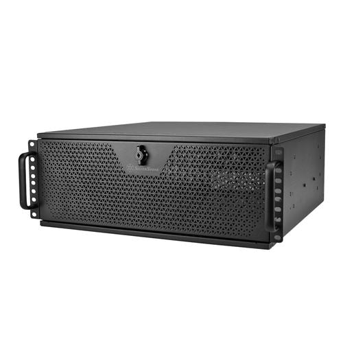 SilverStone RM44 eATX 4U Server Chassis - Black — vista 1