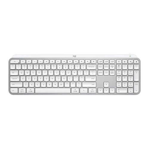 Logitech MX Keys S Low-Profile Wireless Keyboard - (Pale Gray) — vista 1