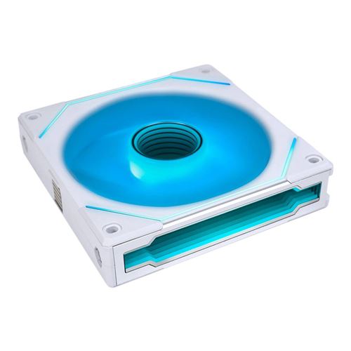 Lian Li UNI FAN SL-INF FLEX 120mm Fluid Dynamic Case Fan - White — vista 1