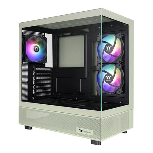 Thermaltake View 270 Plus SR ARGB Tempered Glass ATX Mid-Tower Computer Case - Matcha Gree — vista 1