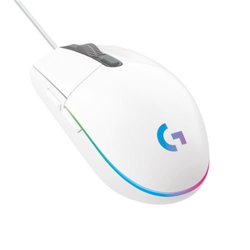 Logitech G G203 LIGHTSYNC Gaming Mouse - White — vista 1