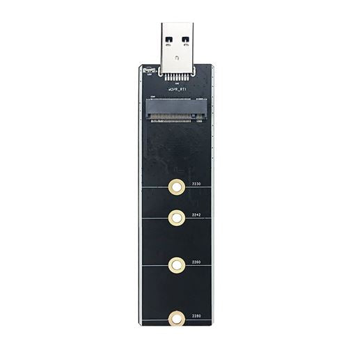 Micro Connectors M.2 NVMe & SATA SSD to USB 3.2 Gen 2 10Gbps Type-A Male Adapter NVME-S32U — vista 1