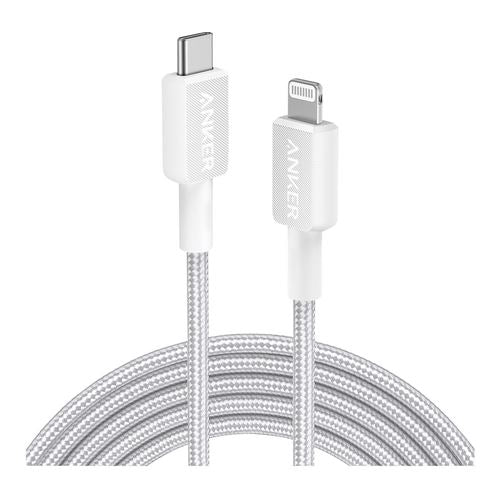 Anker 322 USB-C to Lightning Connector Cable (10ft Braided) — vista 1