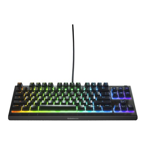 SteelSeries Apex 3 TKL Mechanical Wired Gaming Keyboard - Black — vista 1