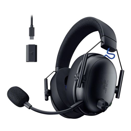 Razer BlackShark V3 PlayStation Bluetooth Wireless Headset - Black — vista 1