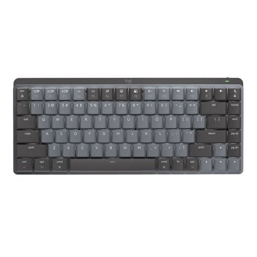 Logitech MX Mechanical Mini Illuminated Wireless Keyboard - Space Grey
 Linear Switches — vista 1