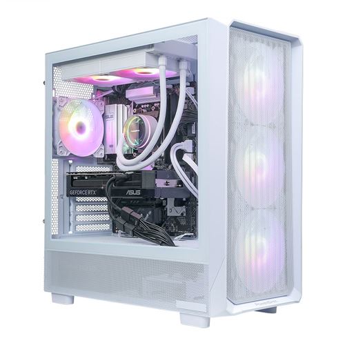 PowerSpec G534 Gaming PC
 AMD Ryzen 5 7600X3D 4.1GHz Processor;  NVIDIA GeForce RTX 5070 1 — vista 1
