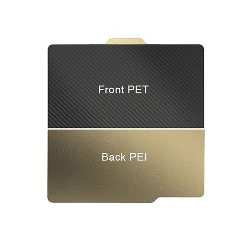 BIGTREETECH 257 x 257mm Dual-Sided Build Plate
  Smooth PET Texture PEI Surface — vista 1