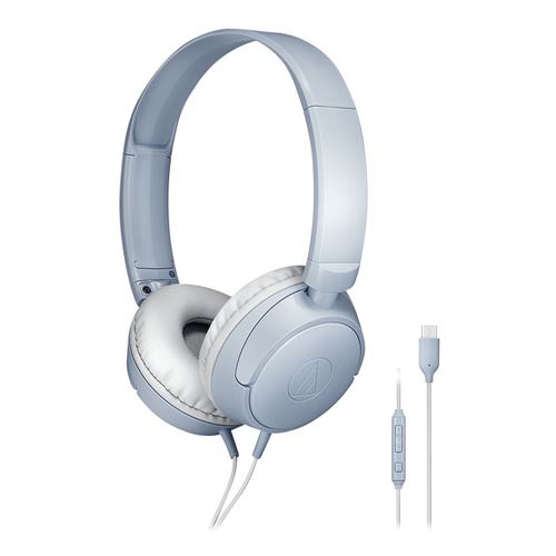 Audio-Technica ATH-S120C USB Type C On Ear Headphones - Gray — vista 1