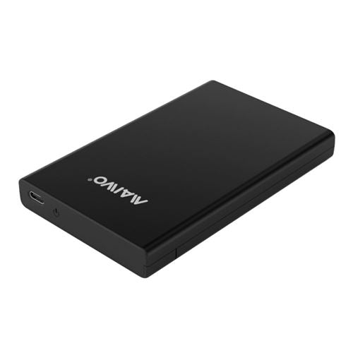 Inland USB 3.2 Gen 2 Type-C Tool Free Enclosure for 2.5" SATA HDD/SSD — vista 1
