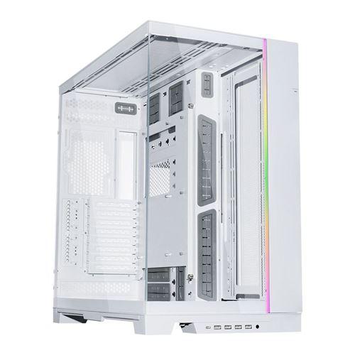 Lian Li O11 Dynamic EVO XL RGB Tempered Glass eATX Full Tower Computer Case - White — vista 1