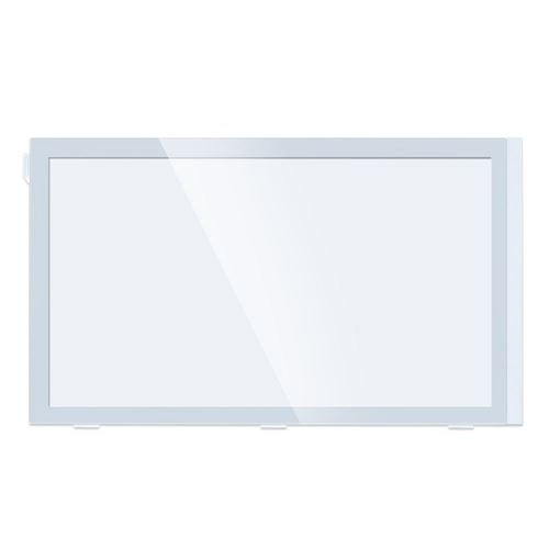 Lian Li A3 Left Glass Panel - White — vista 1