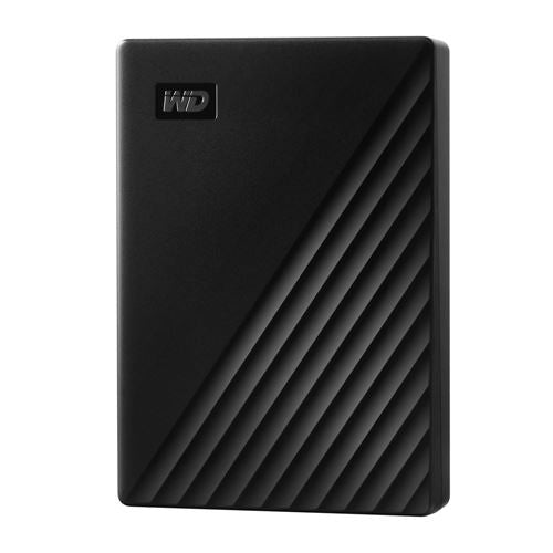 WD My Passport 5TB USB 3.2 (Gen 1 Type-A) 2.5" Portable External Hard Drive - Black — vista 1