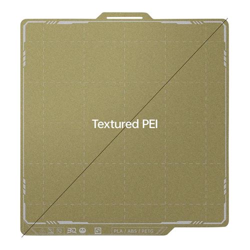 BIGTREETECH Panda Build Plate Dual-side Textured PEI Grid
 for Bambu Lab P1P/P1S/X1C/A1 — vista 1