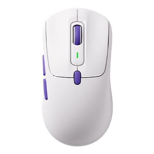 Akko Pulse 01 Mouse Wireless Gaming Mouse - White/Purple — vista 1