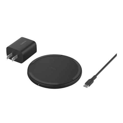 Belkin Wireless Charging Pad 15W - Black — vista 1
