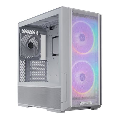 Lian Li Lancool 216 RGB Tempered Glass ATX Mid-Tower Computer Case - White — vista 1