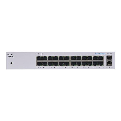 Cisco Business CBS110 Unmanaged 24-port Switch — vista 1