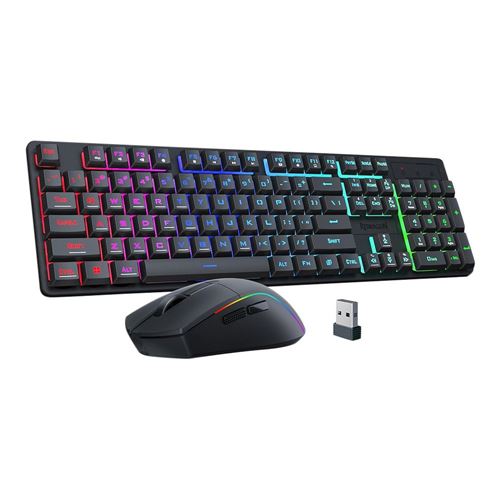 Redragon Tri Mode Keyboard and Mouse - Black — vista 1