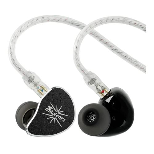 Linsoul Audio Kiwi Ears Belle In Ear Monitor Wired Earbuds - Black — vista 1