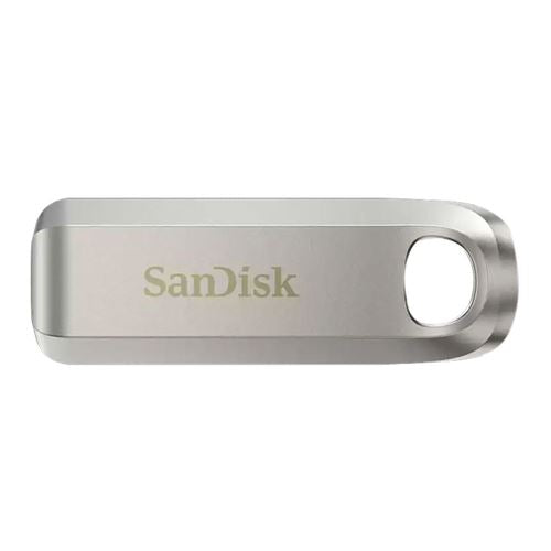 Sandisk 64GB Ultra Luxe Type-C SuperSpeed+ USB 3.2 (Gen 1) Flash Drive - Silver — vista 1