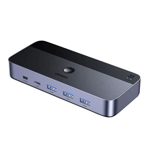 UGreen HDMI KVM Switch (2 Computers, 1 Monitor, 4K@60Hz) — vista 1