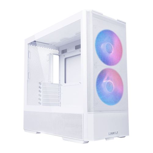 Lian Li Lancool 207 Tempered Glass ATX Mid-Tower Computer Case - White — vista 1