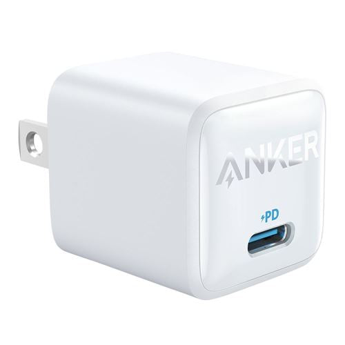 Anker Nano Pro 20W USB-C Power Delivery Wall Charger - White — vista 1