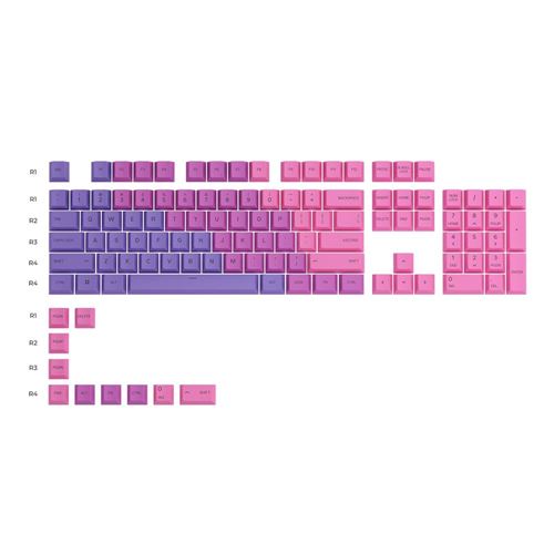 Glorious PBT Keycaps - Nebula — vista 1