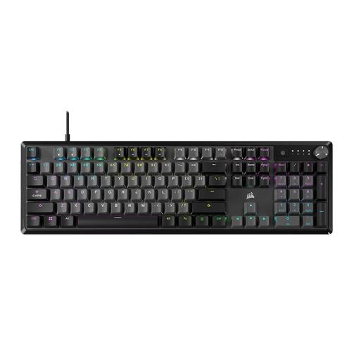 Corsair K70 CORE RGB Mechanical Gaming Keyboard (Gray)
 - CORSAIR Red Linear Switches — vista 1