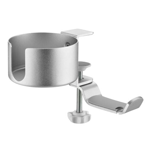 Inland Under Desk Headphone and Cup Holder — vista 1