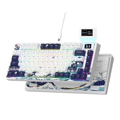 WOMIER SK80 DSPLY SCRN WH — vista 1