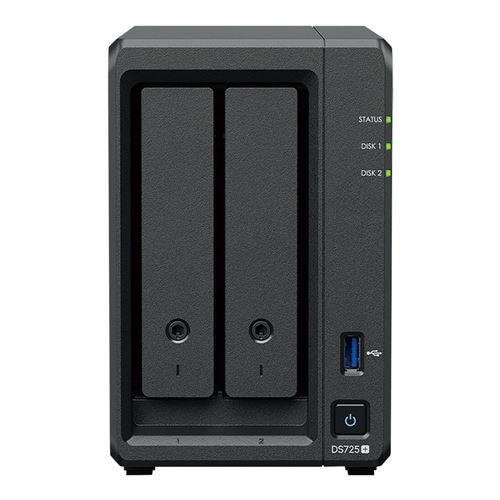 Synology DiskStation DS725+ 2-Bay Diskless NAS — vista 1
