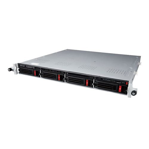 BUFFALO 3420RN 1U Rack Mountable 16TB (4 x 4TB) 4 Bay NAS — vista 1