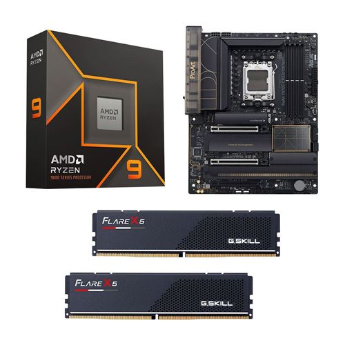 AMD Ryzen 9 9950X, ASUS X870E Creator ProArt WiFi AM5, G.Skill Flare X5 Series 32GB DDR5-6 — vista 1
