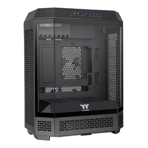 Thermaltake The Tower 600 Tempered Glass ATX Mid-Tower Computer Case - Black — vista 1