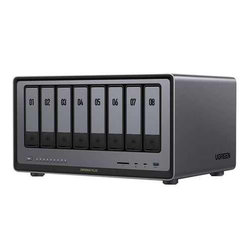 UGreen NASync DXP8800 Plus 8-Bay Diskless NAS — vista 1