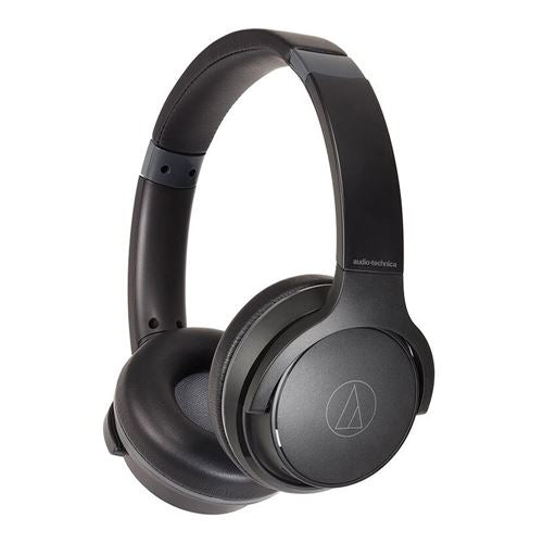 Audio-Technica ATH-S220BT Wireless Bluetooth Headphones - Black — vista 1
