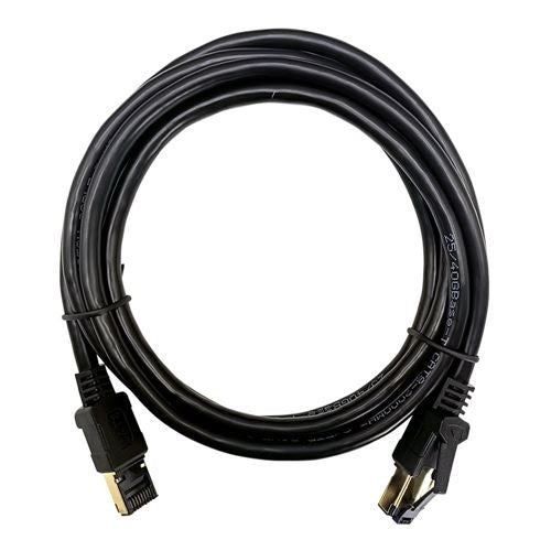 PPA 7 Ft. CAT 8 Molded Snagless Boots Ethernet Cable - Black — vista 1