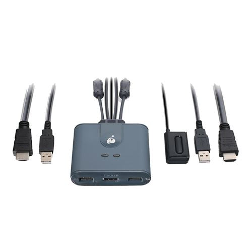 IOGear 2-Port Full HD KVM Switch with HDMI and USB — vista 1