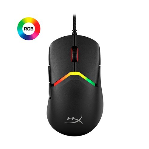 HyperX Pulsefire Saga Wired Gaming Mouse - Black — vista 1