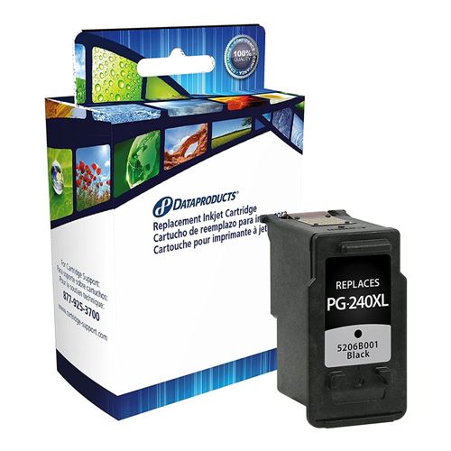 Dataproducts Remanufactured Canon PG-240XL Black Ink Cartridge
 300 page yield. (Meets or  — vista 1
