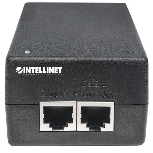 Intellinet Gigabit 60Watt Ultra 1 Port PoE Injector — vista 1